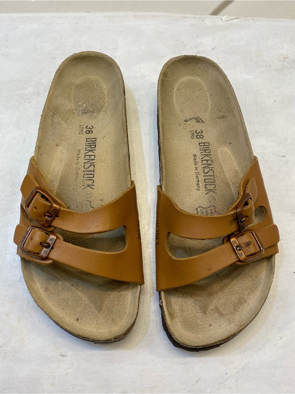 Birkenstock Ibiza Size 38, women size 7, Men size 5 great condition great bottom